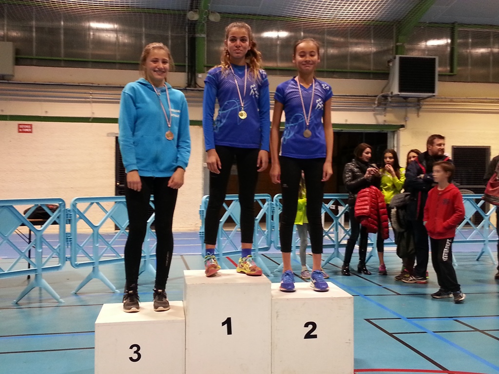 Céleste et Ylona sur le podium